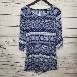 Rue21 Blue White Dress‎